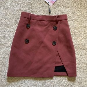 Chicwish asymmetrical mini skirt